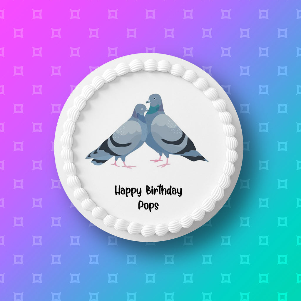 STL file Pigeon - Cake topper・3D printing idea to download・Cults