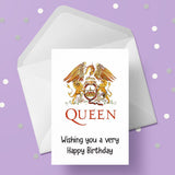 Queen (the band) 04 / Freddie Mercury Edible Icing Cake Topper