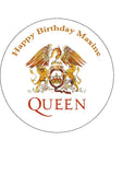 Queen (the band) 04 / Freddie Mercury Edible Icing Cake Topper