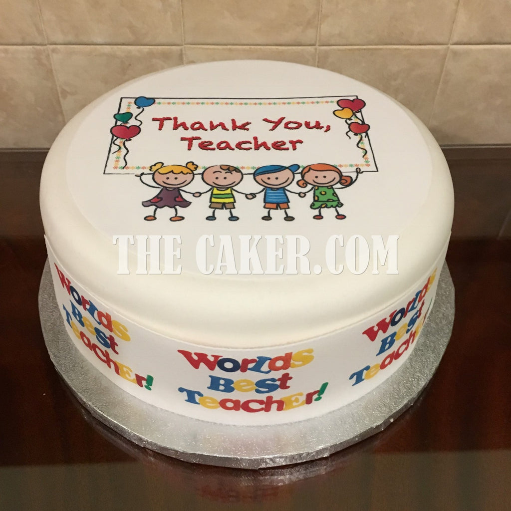 Thank You Teacher Theme Cupcakes. Available in 6 or 12 Packs. - The Cake  Mixer | The Cake Mixer