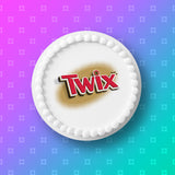 Twix Chocolate Edible Icing Cake Topper