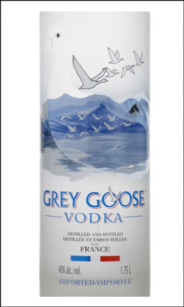 Grey Goose Vodka Label Edible Icing Topper 02