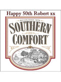 Southern Comfort Whisky Label Edible Icing Topper 02