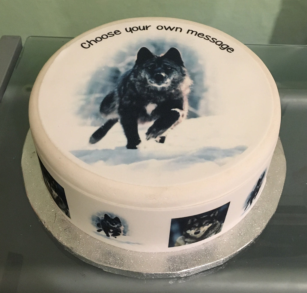 wolf themed cake｜TikTok Search